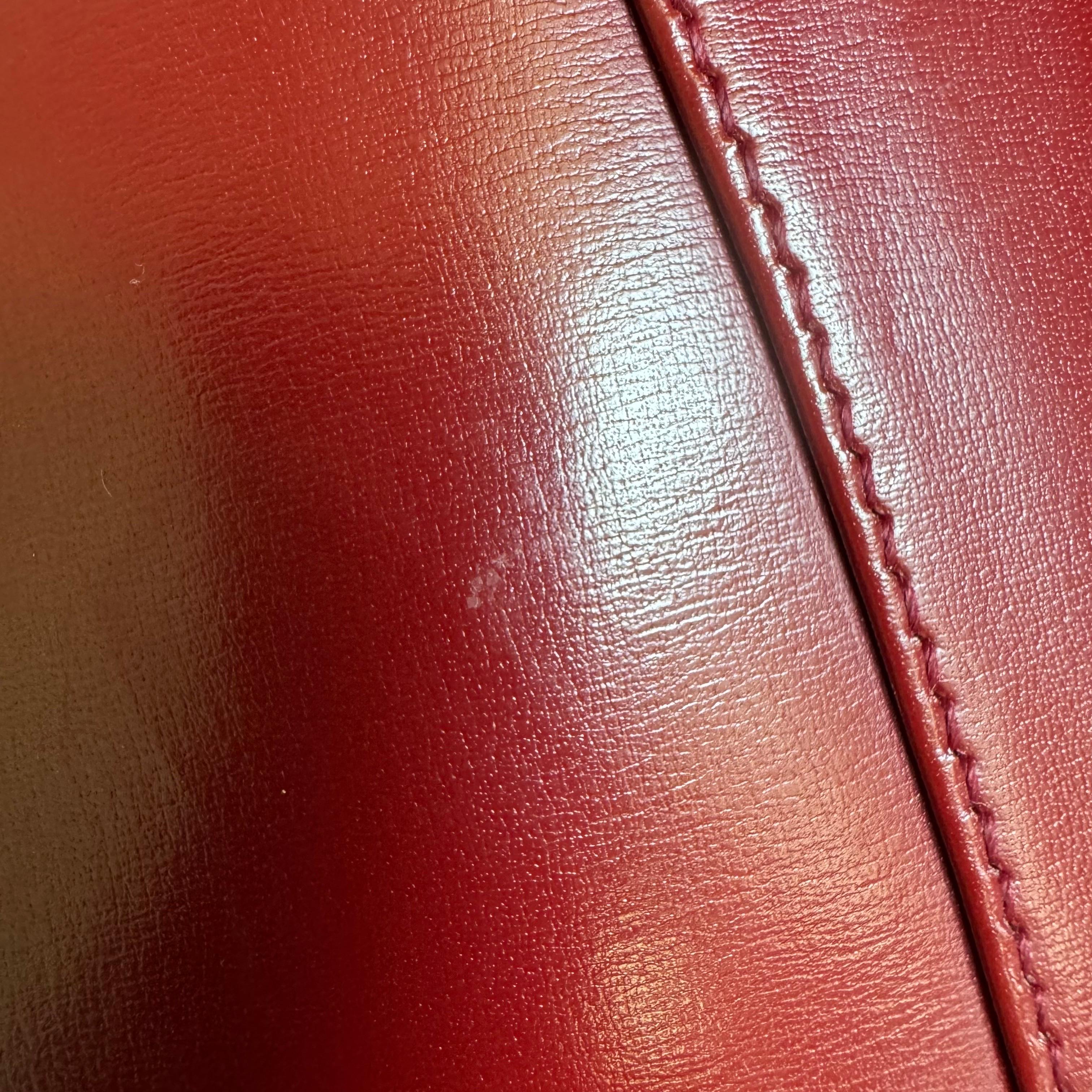 Gucci Jackie 1961 Borsa in pelle rossa bordeaux Borsa a tracolla piccola in vendita 4