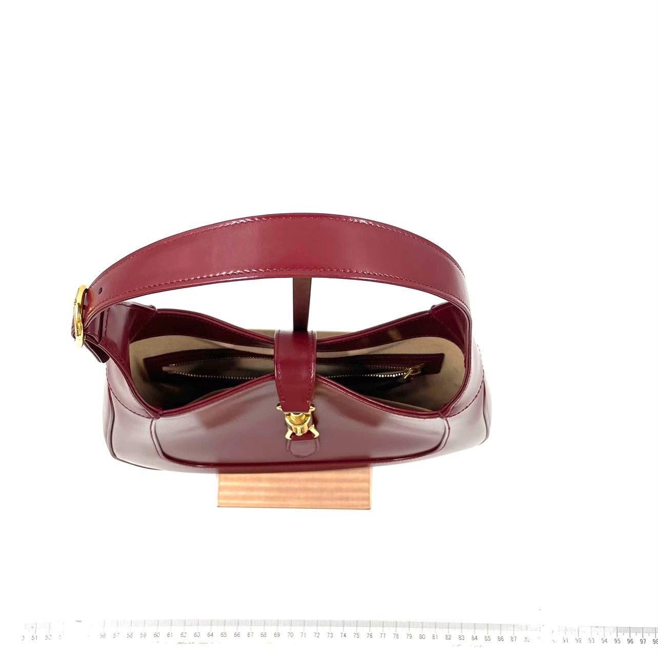 Women's Gucci Jackie 1961 Red Leather Bag Small Shoulder Bag