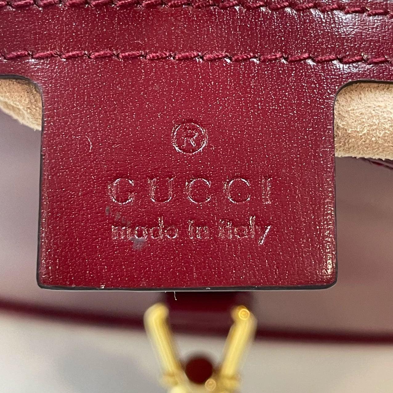 Gucci Jackie 1961 Red Leather Bag Small Shoulder Bag 1