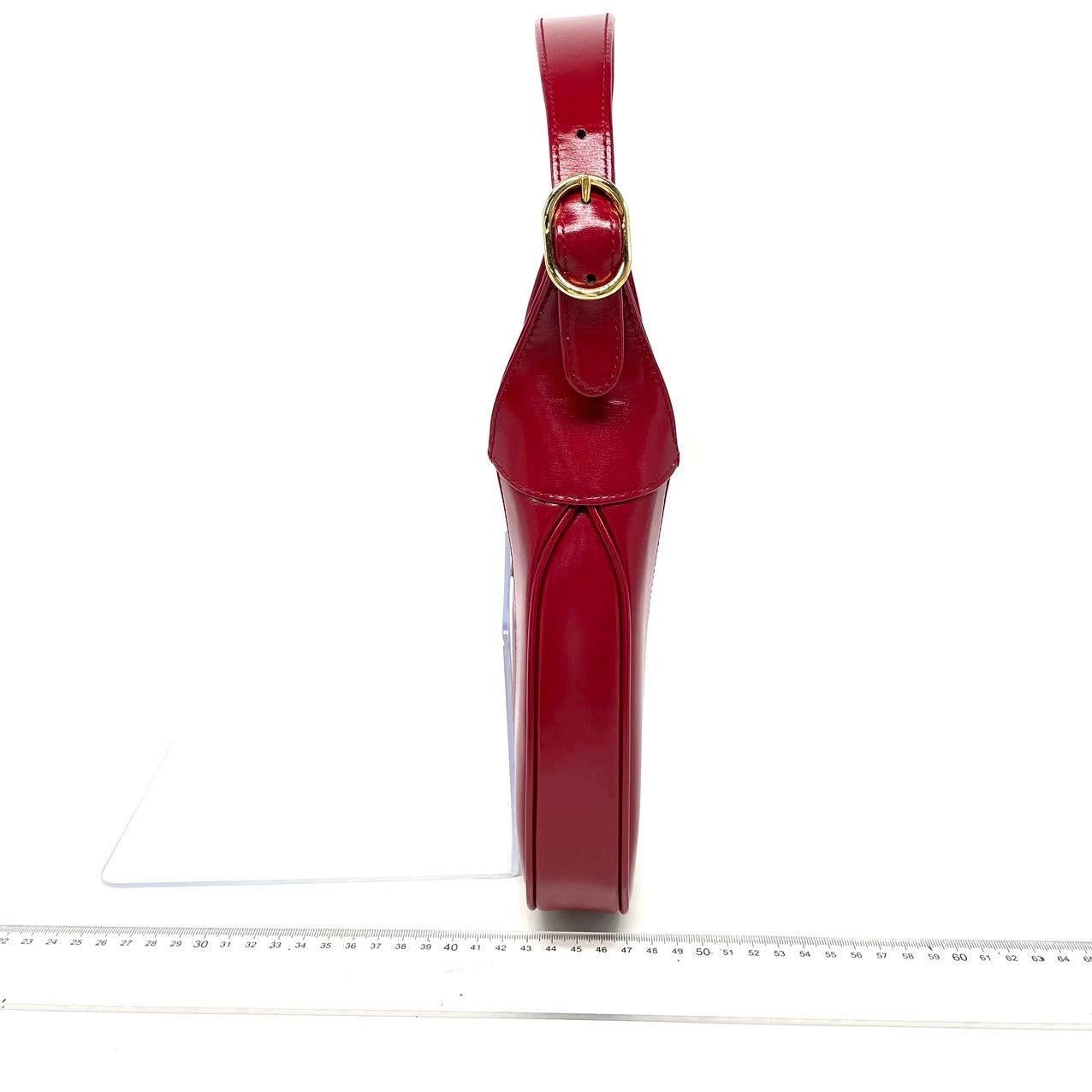 Gucci Jackie 1961 Red Leather Bag Small Shoulder Bag NEVER WORN 2