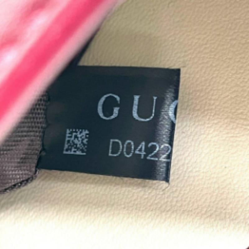 Gucci Jackie 1961 Small Ancora Red Burgundy Leather Shoulder Bag S24 9