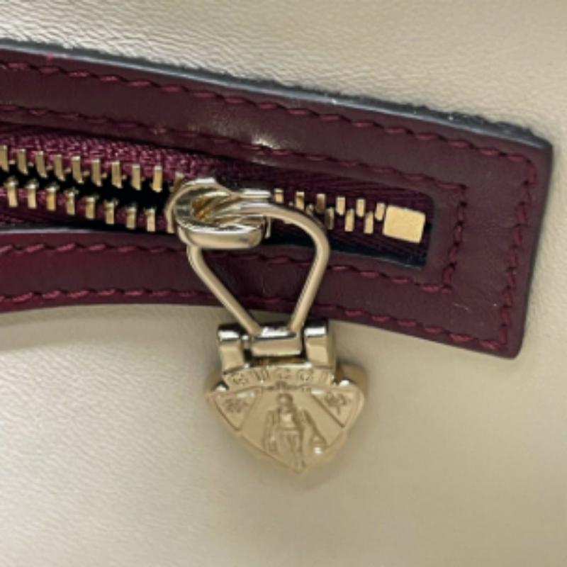 Gucci Jackie 1961 Small Ancora Red Burgundy Leather Shoulder Bag S24 11
