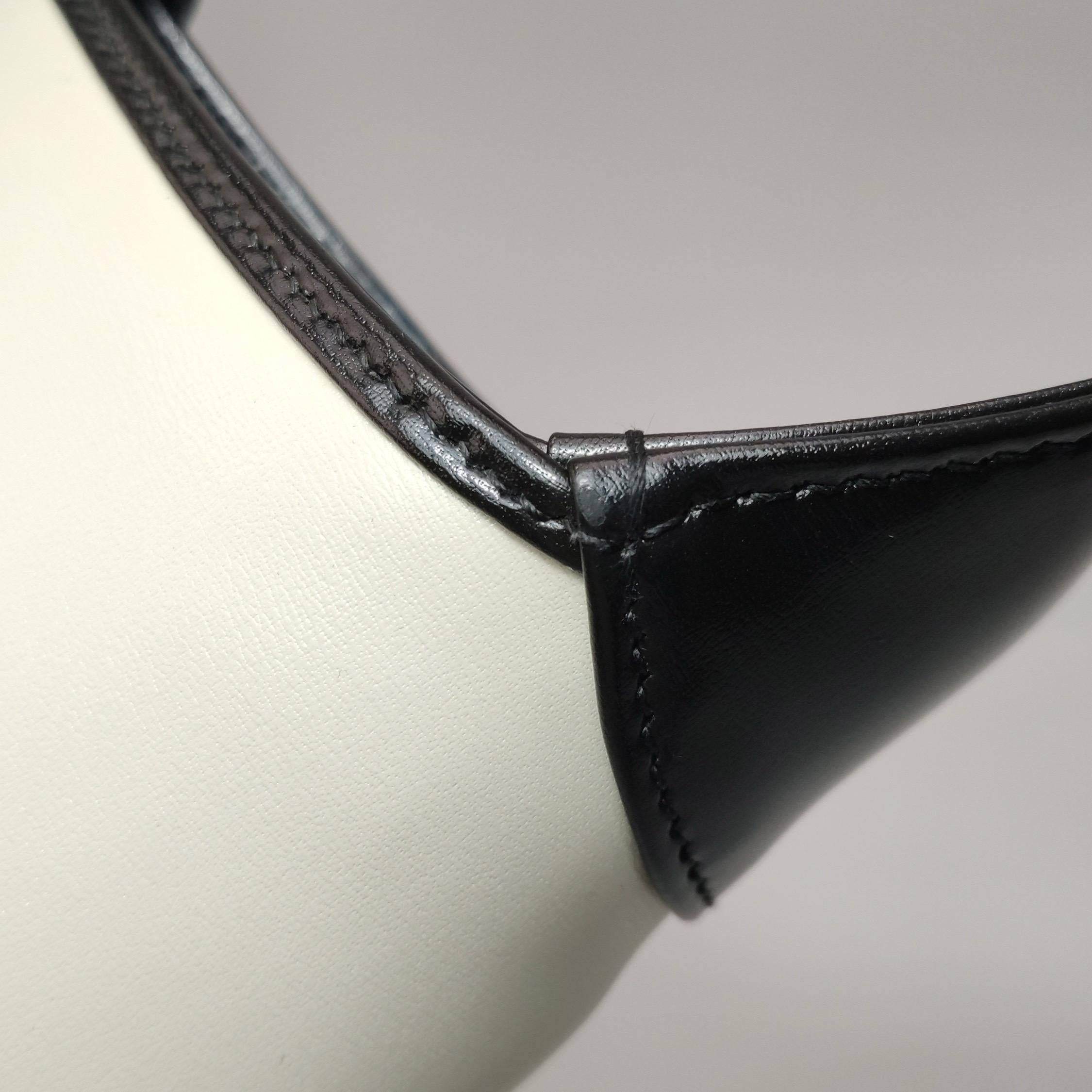 Gucci Jackie 1961 Small Black and White Leather Bag en vente 9