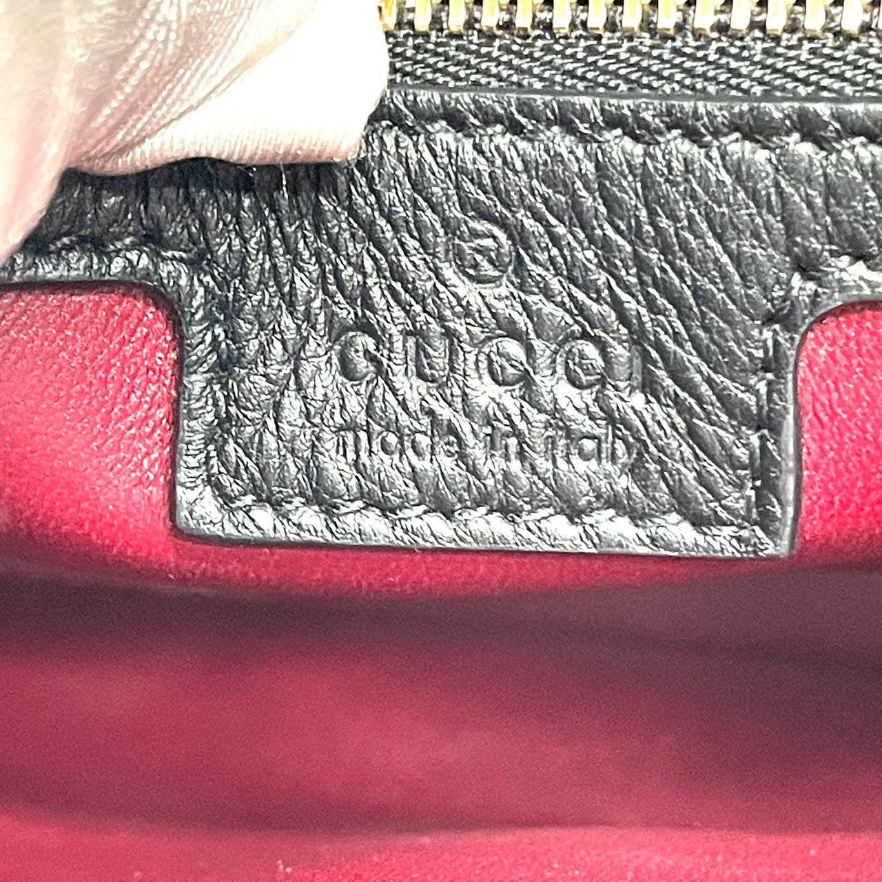 Gucci Jackie 1961 Small Black Patent Leather Shoulder Bag S24 For Sale 2