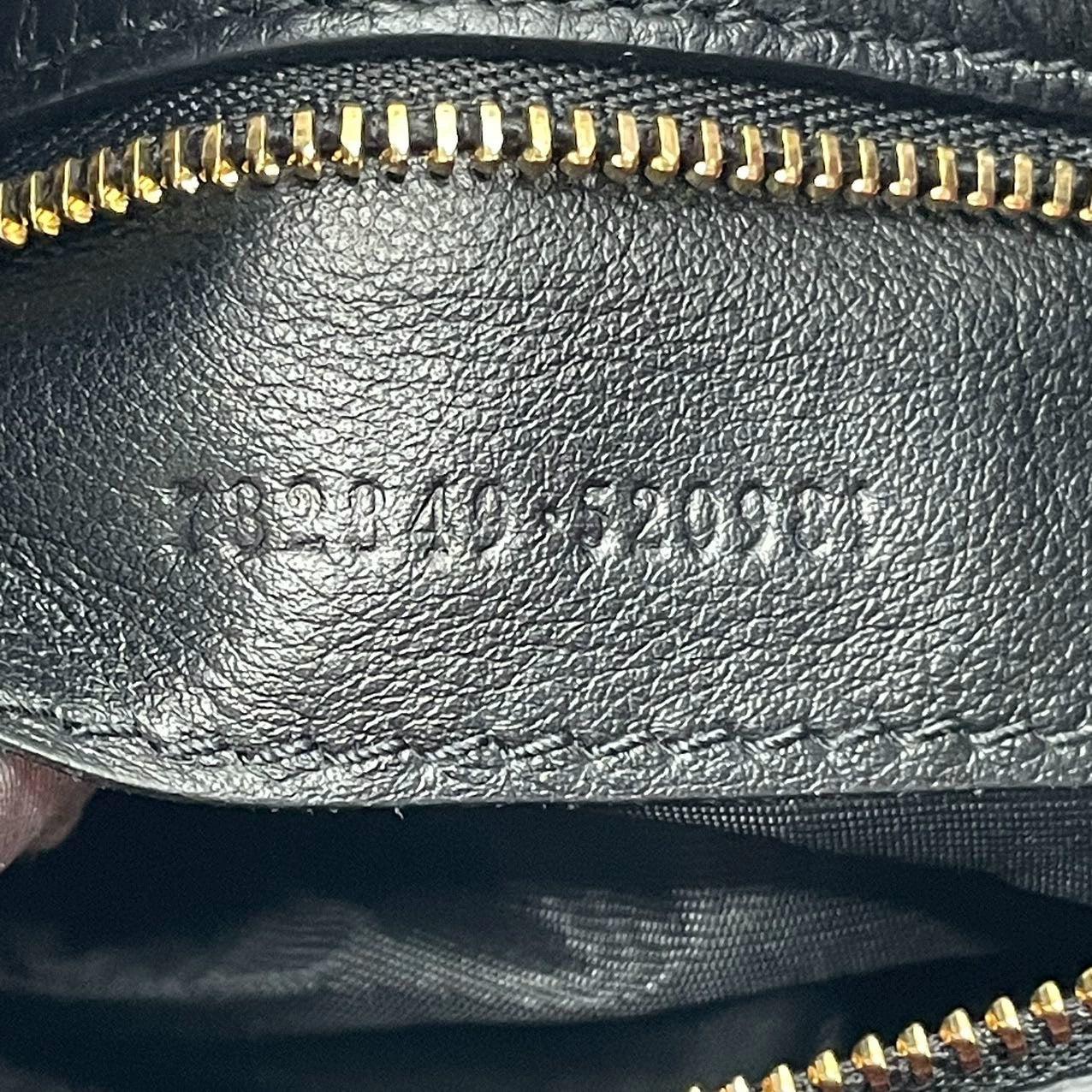 Gucci Jackie 1961 Small Black Patent Leather Shoulder Bag S24 For Sale 5