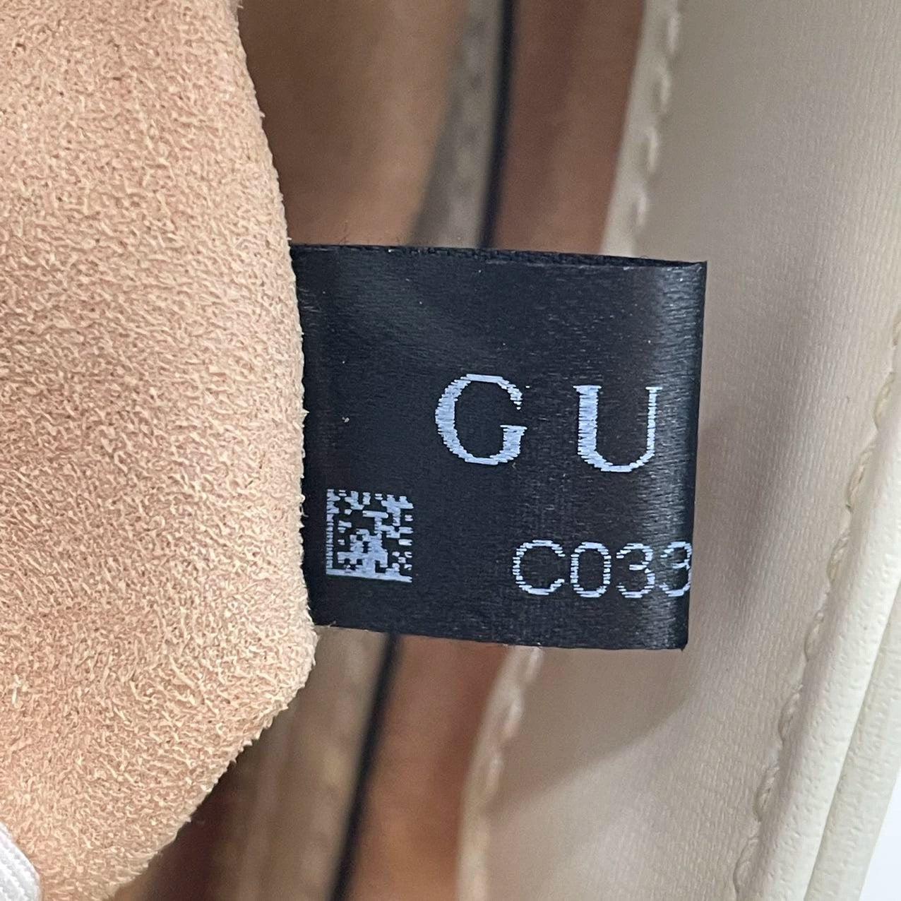 Gucci Jackie 1961 Small Leather Bag White without Strap For Sale 7