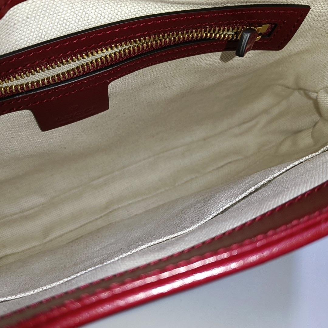 Gucci Jackie 1961 - Petit sac à bandoulière en cuir marine et bourgogne en vente 2