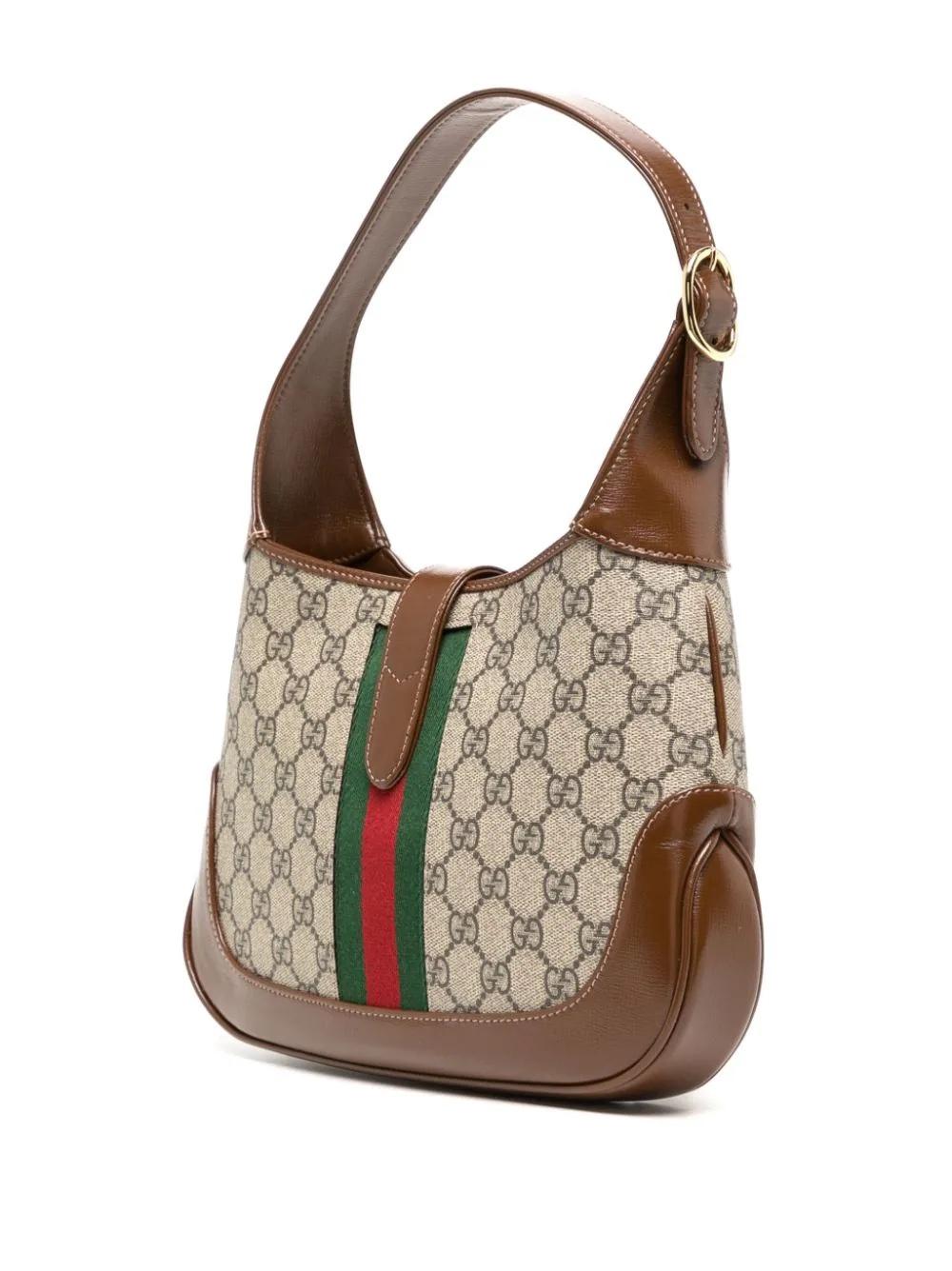 Brown Gucci Jackie 1961 Small Shoulder Bag