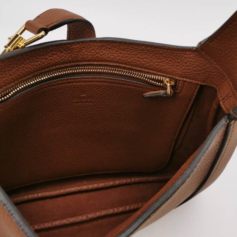 Gucci Jackie 1961 Tan Brown Pebbled Leather Bag Small 2