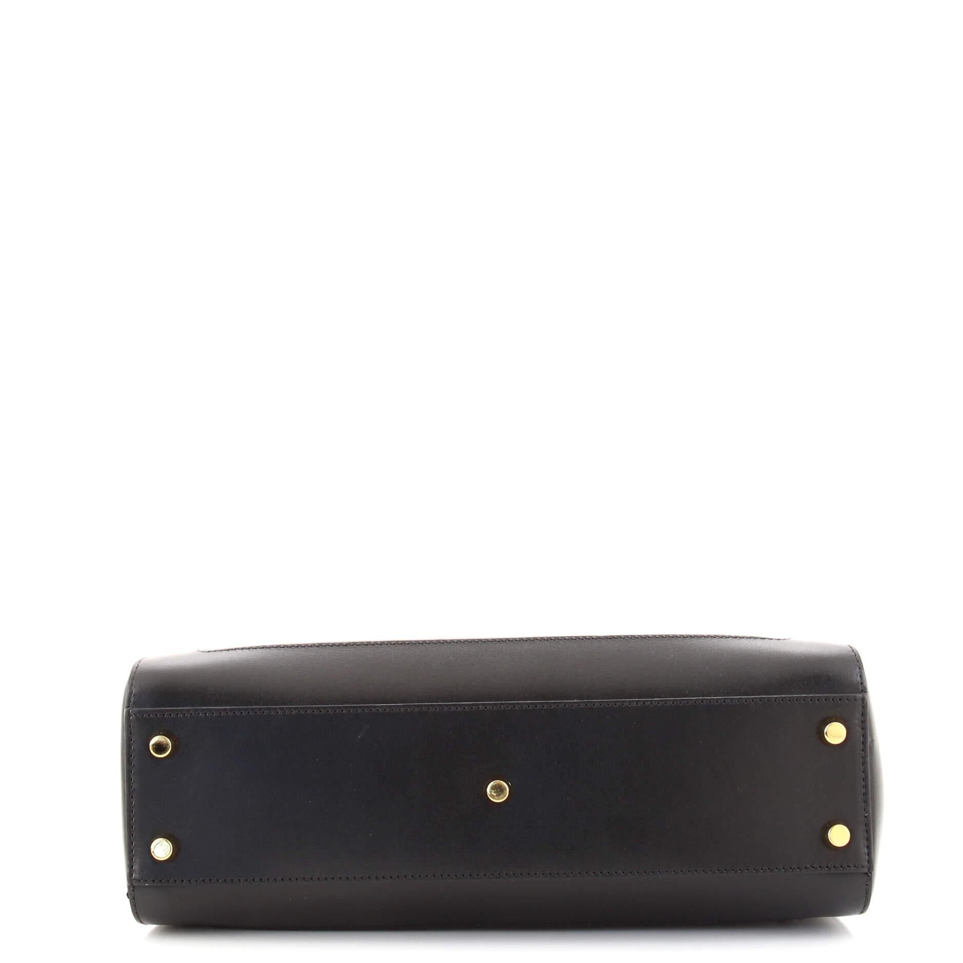 Black Gucci Jackie 1961 Tote Leather Medium