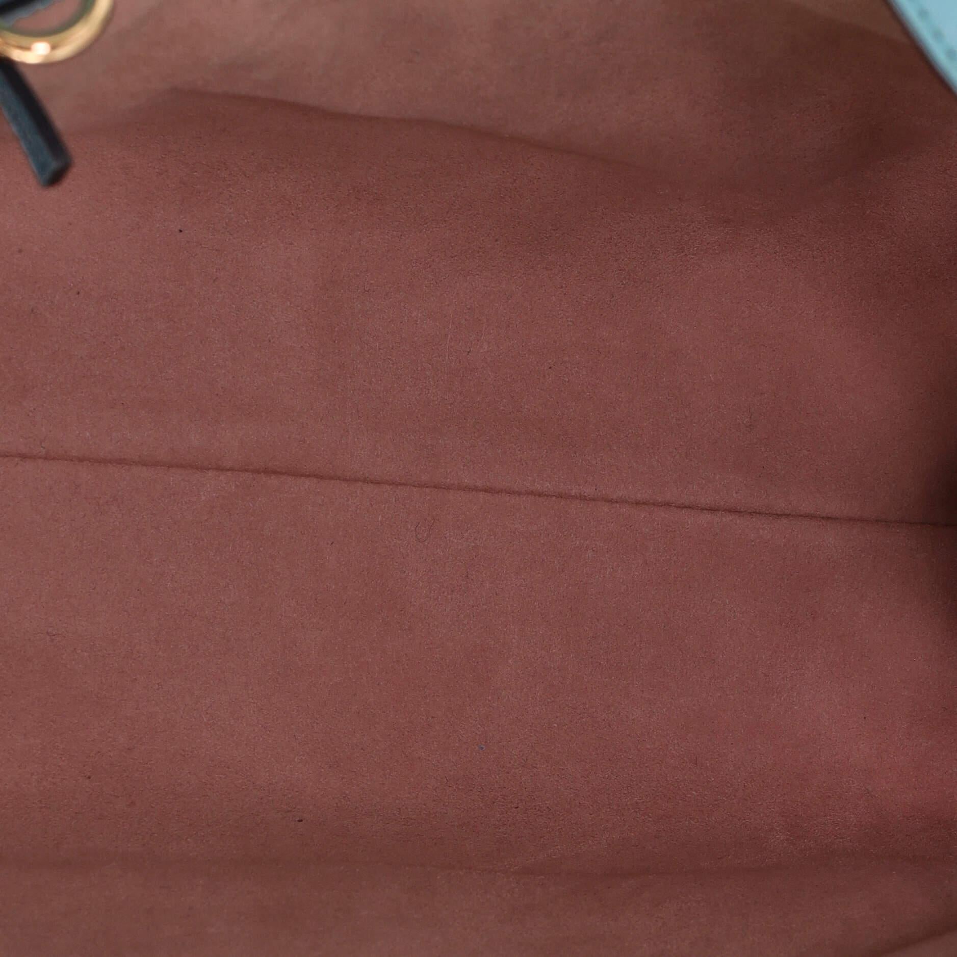 Gucci Jackie 1961 Tote Leather Medium In Good Condition In NY, NY