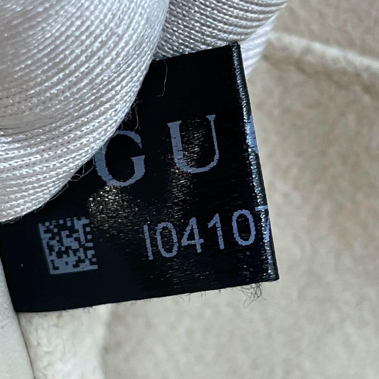 Gucci Jackie 1961 White Fluffy Shearling Bag Small For Sale 6