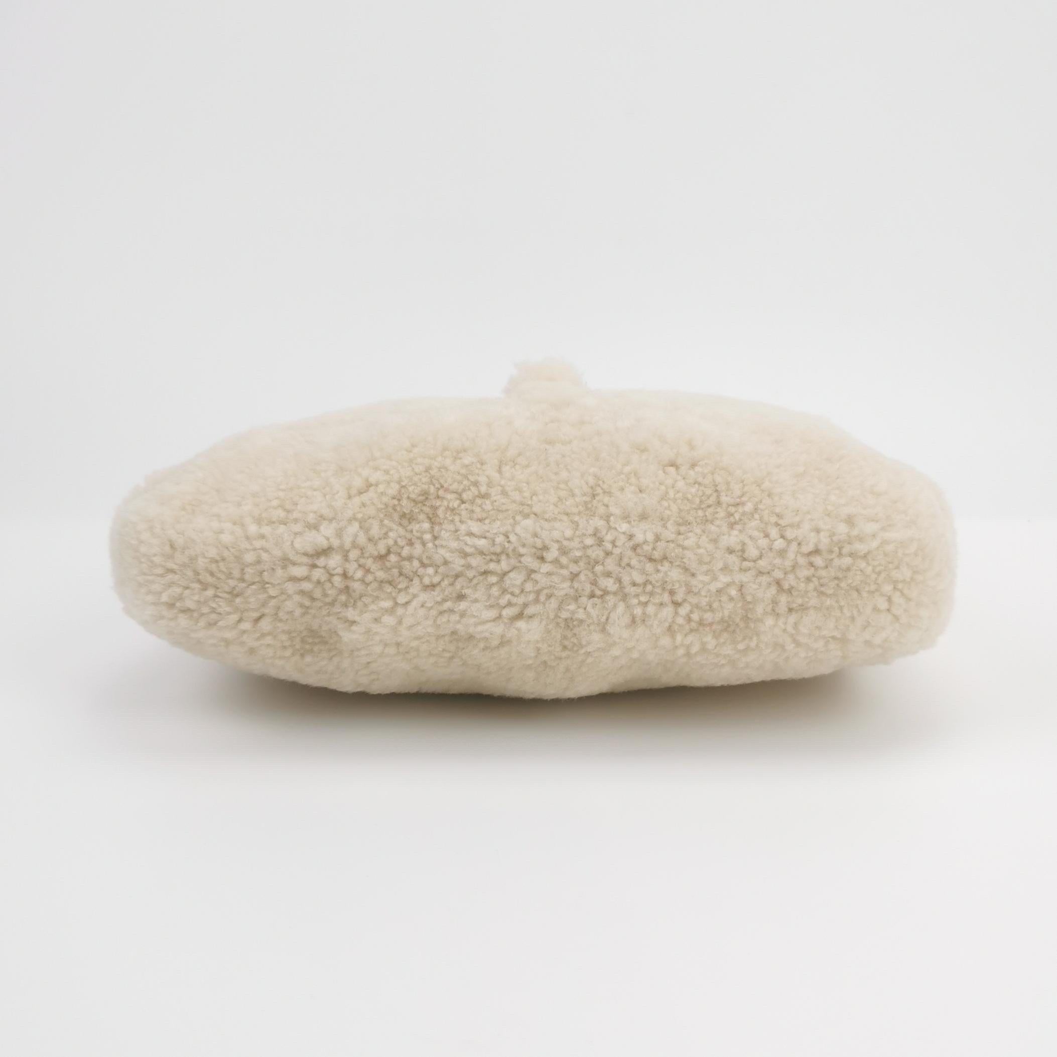 Gucci Jackie 1961 - Petit sac en peau de mouton blanc en vente 3