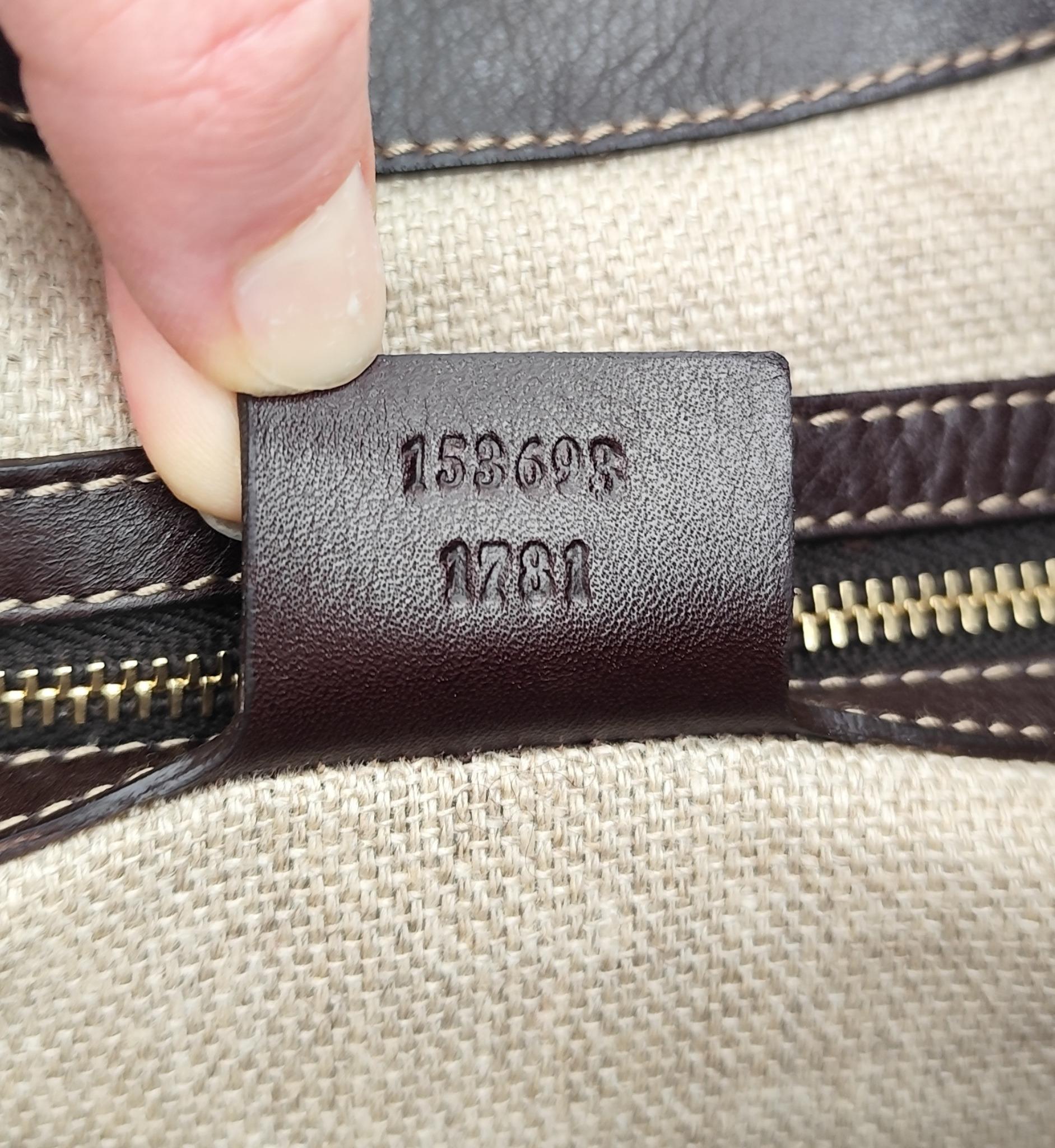 Gucci Jackie brown zebra print pony hair shoulder bag 12