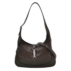 Gucci Jackie by Demna Soft Brown Lambskin Leather Silver Hardware