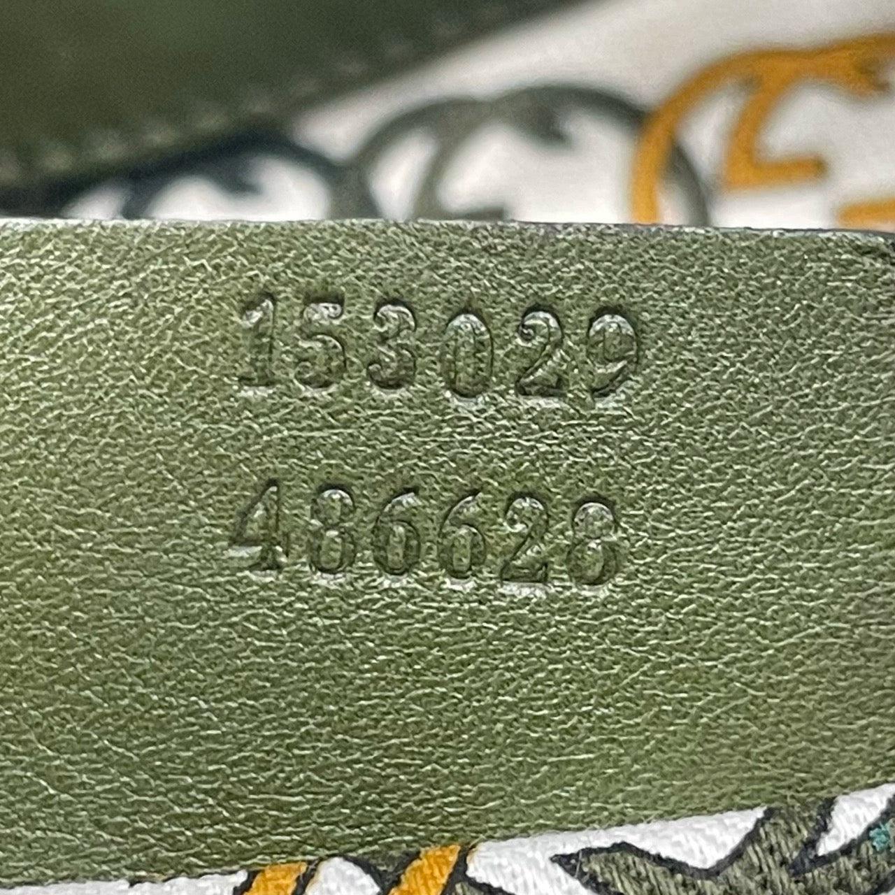 Women's Gucci Jackie Green Python Leather Rare
