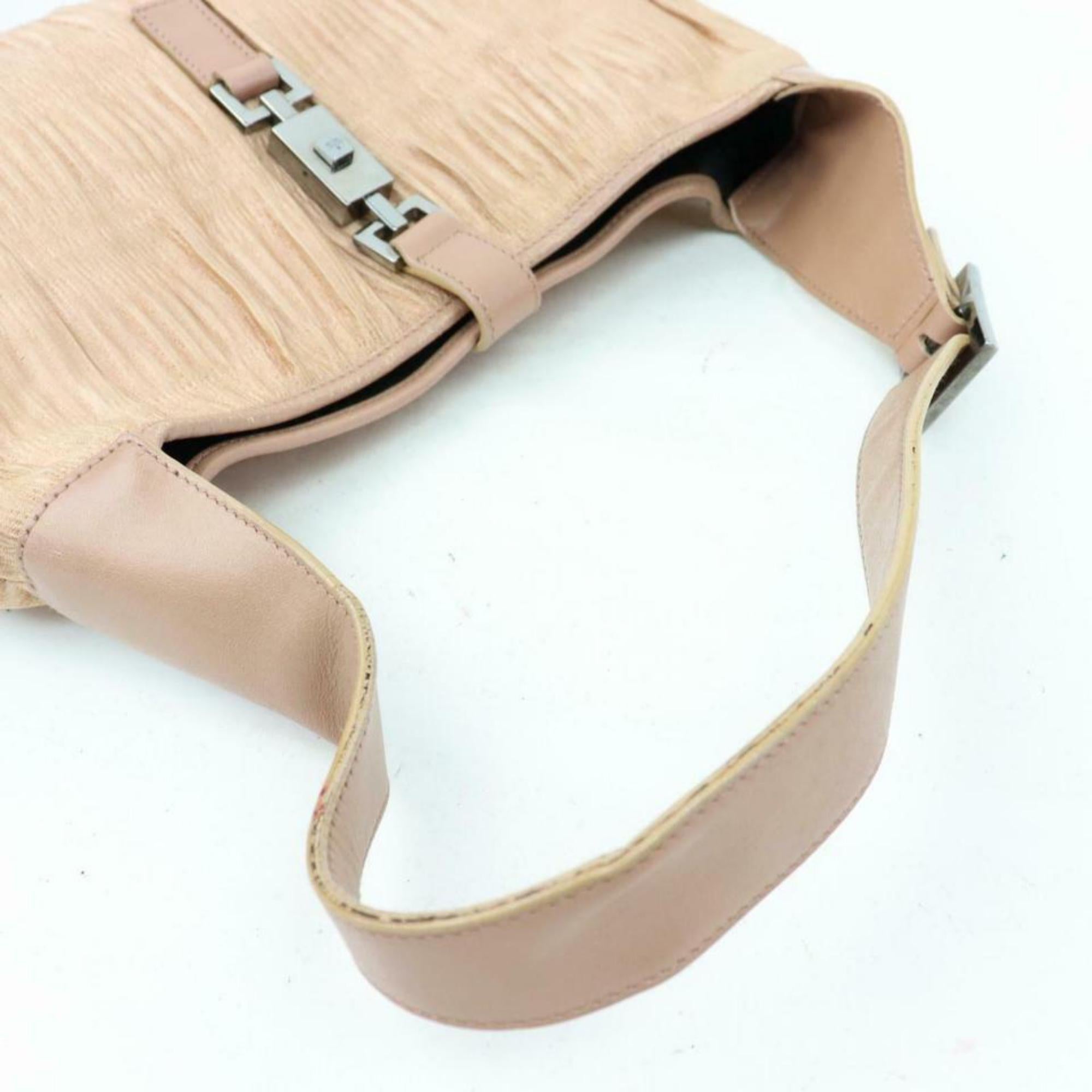 Gucci Jackie Mauve Jackie-o Hobo 870333 Pink Leather Shoulder Bag For Sale 7