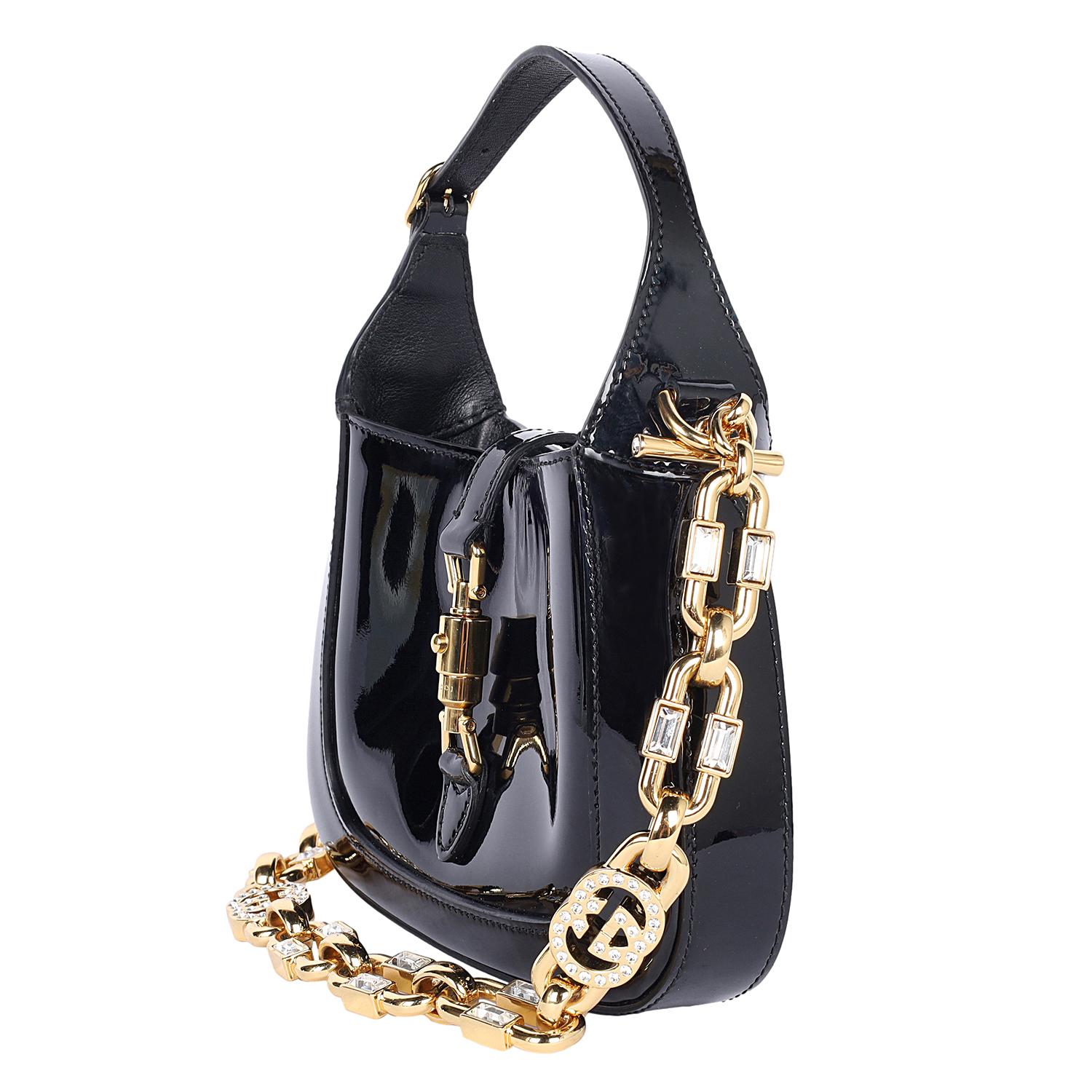 GUCCI Jackie Mini 1961 Shoulder Bag Black For Sale 1