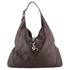 Gucci Jackie O Bag Guccissima Leather Large