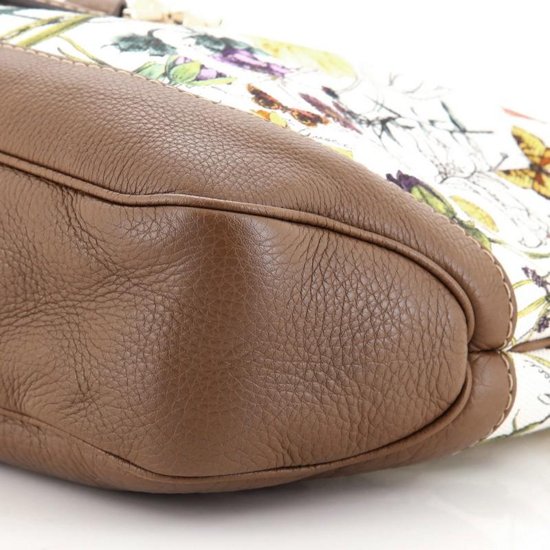 Gucci Jackie Original Shoulder Bag Flora Canvas Small 1