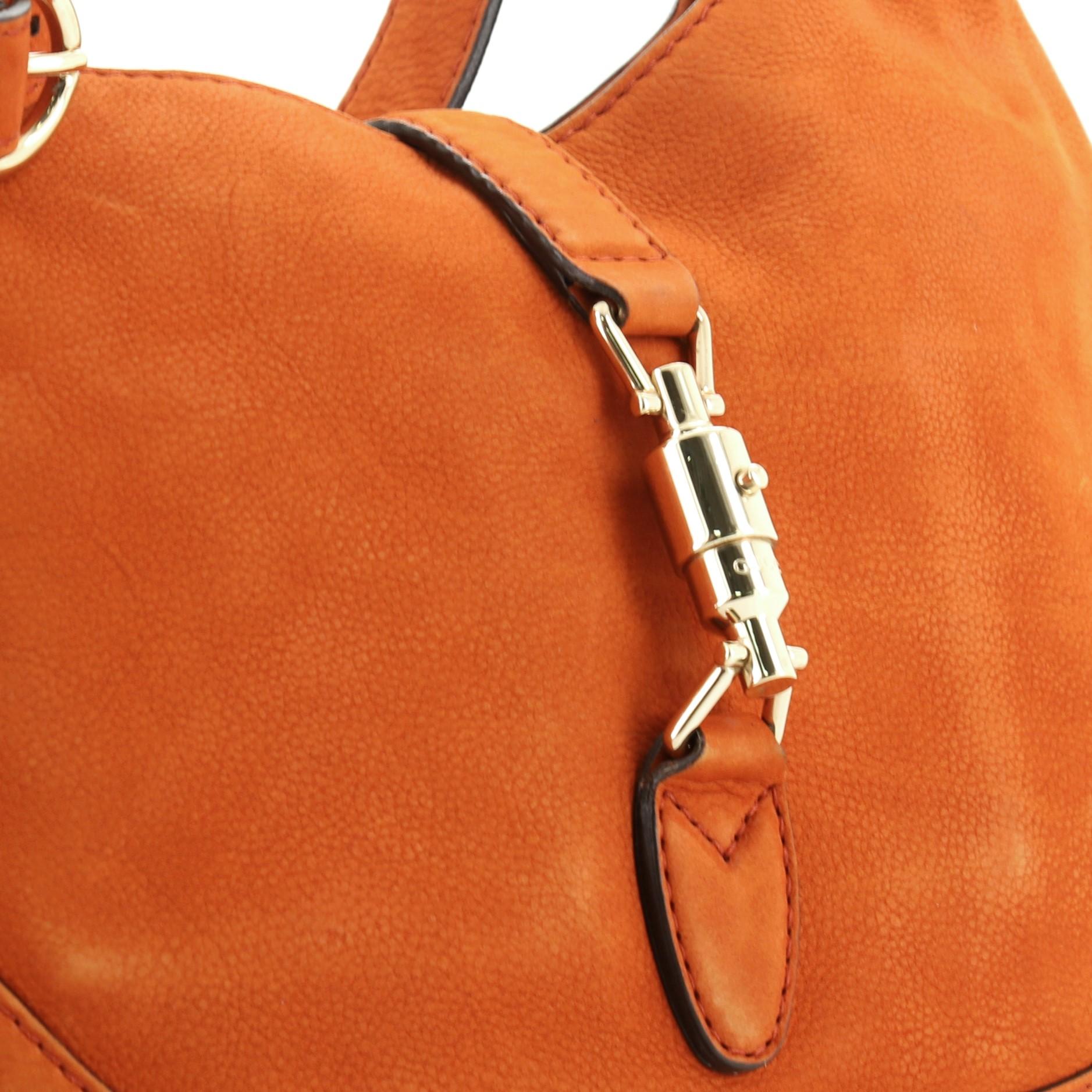 Gucci Jackie Original Shoulder Bag Nubuck Medium 2
