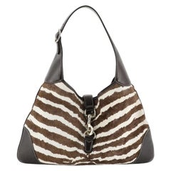 Gucci Jackie Original Shoulder Bag Pony Hair Medium