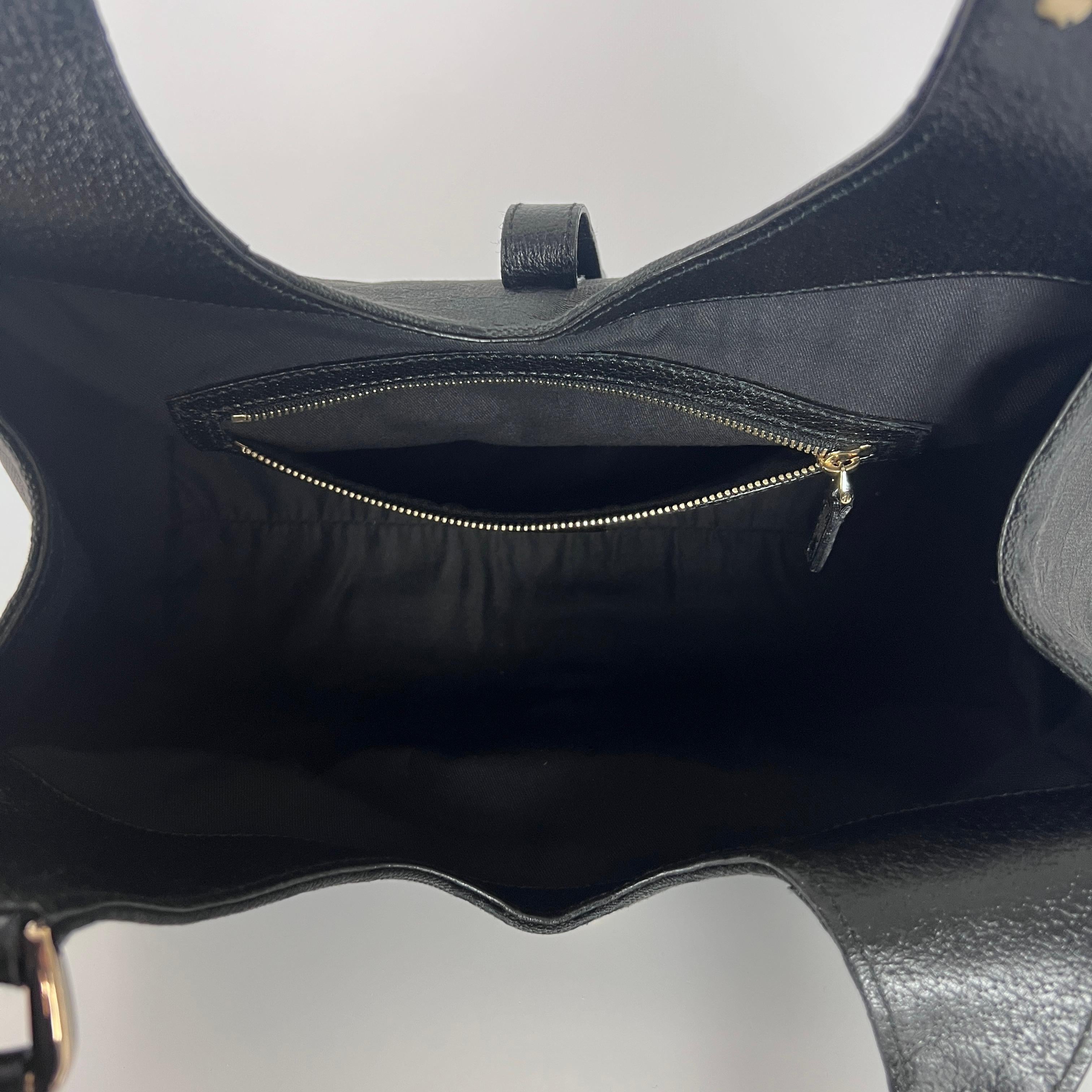 Gucci Jackie Borsa a tracolla in tela e pelle nera circa 2000 in vendita 3