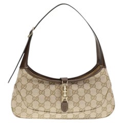 Borsa a tracolla Gucci Jackie Slim — Beige