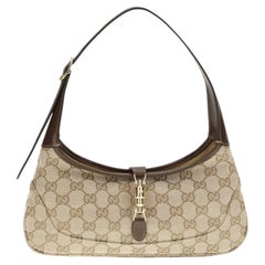 Borsa a tracolla Gucci Jackie Slim — Beige