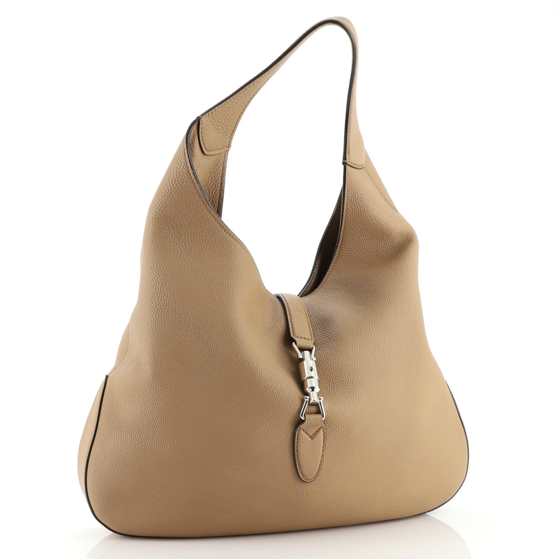 Gucci jackie soft leather hobo sale