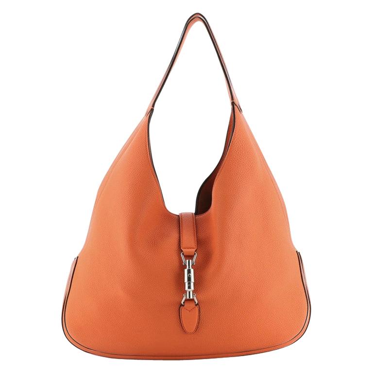 Gucci Jackie Soft Hobo Leather Large at 1stDibs | coach hobo purses
