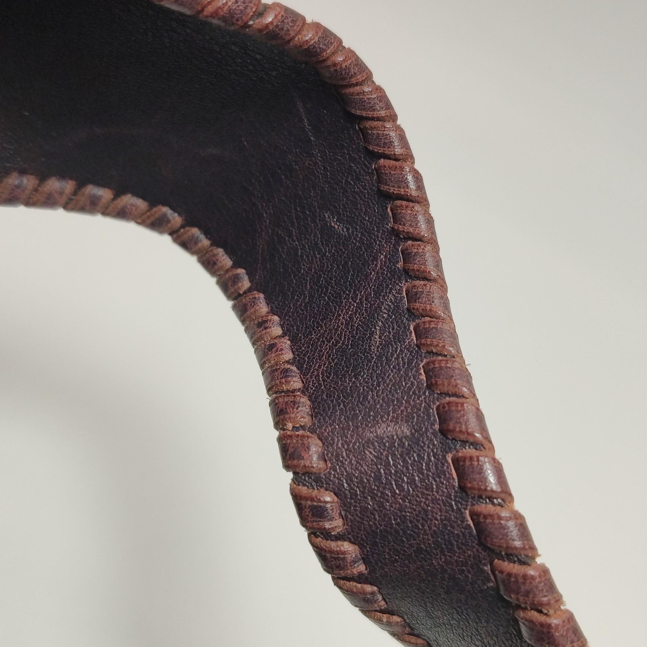 Gucci Jackie Soft Large Brown Leather Shoulder Bag With Strap en vente 14