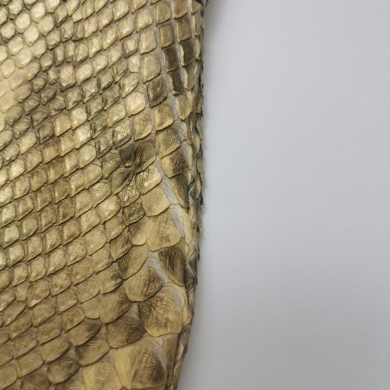 Gucci Jackie Vintage Camel Python Leather Rare 8