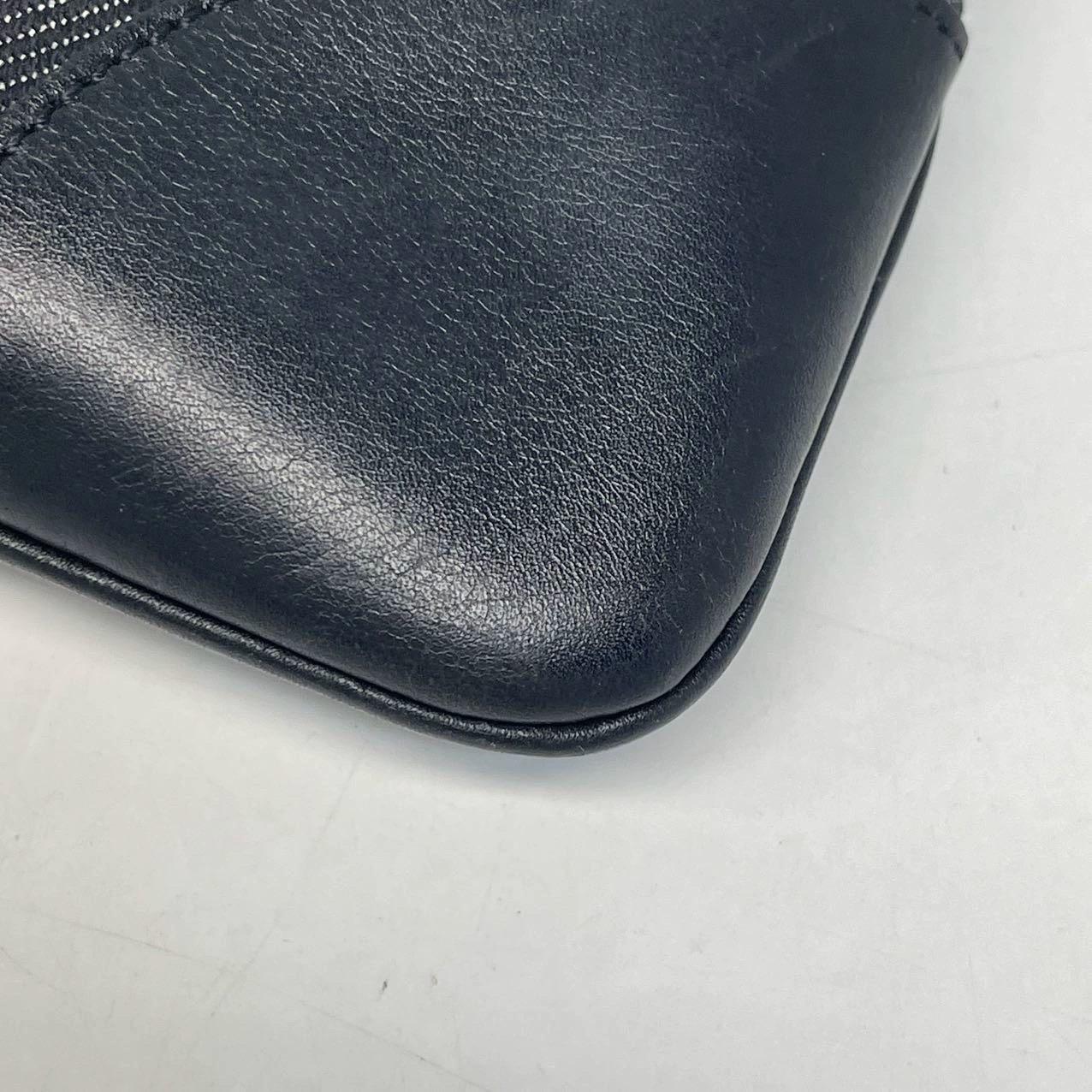 Gucci Jackie Vintage Medium Schwarz Denim Leder Silber Hardware Umhängetasche im Angebot 9