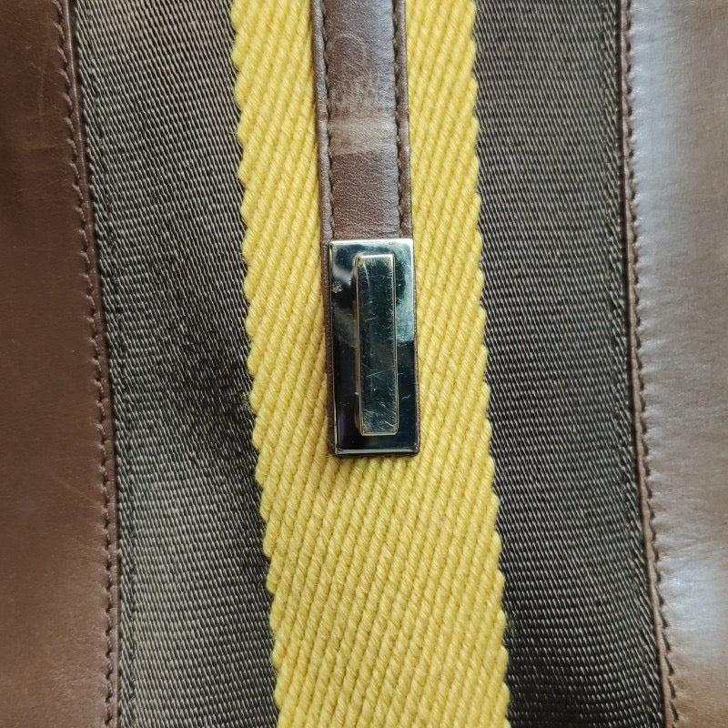Gucci Jackie Vintage Medium Brown Leather Silver Hardware 6