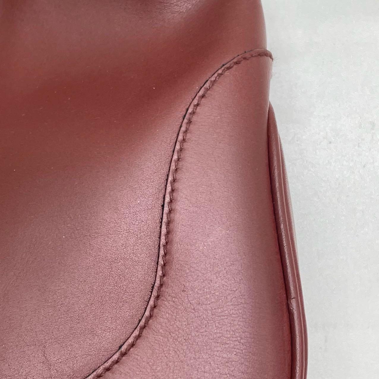 Gucci Jackie Vintage Medium Burgundy Leather Silver Hardware 15