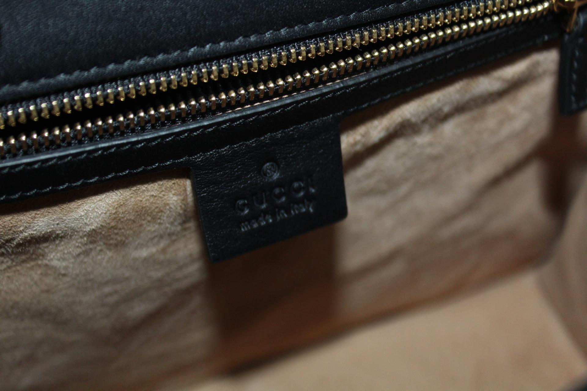 Gucci Jacquard Fabric with Floral Pattern Sylvie Bag 2