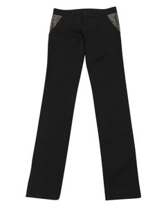Gucci Jeans with Metal Stud Details in Black Cotton