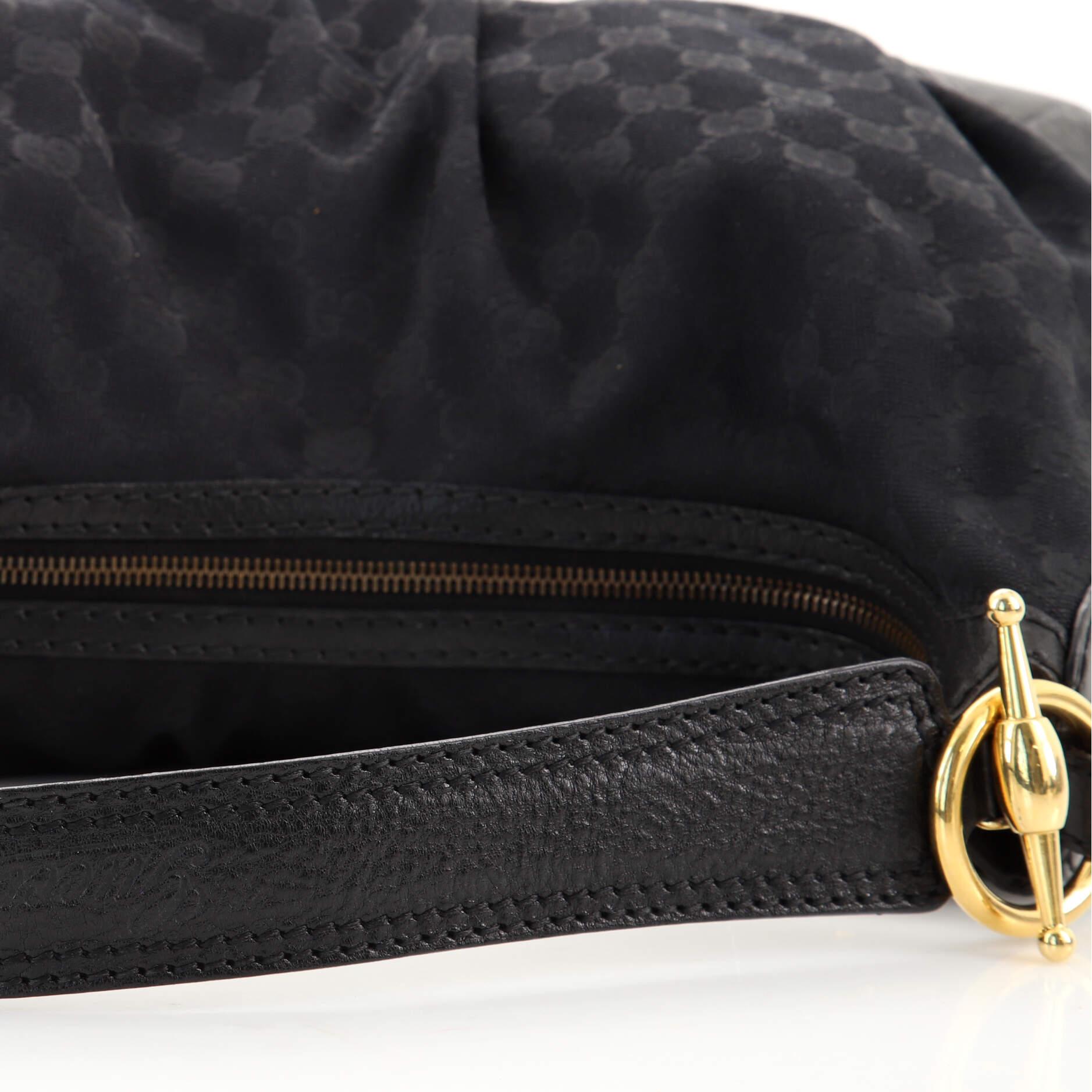 Gucci Jockey Hobo GG Canvas Medium 2