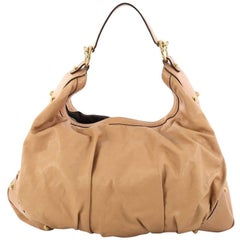 Gucci Jockey Hobo Leather Large