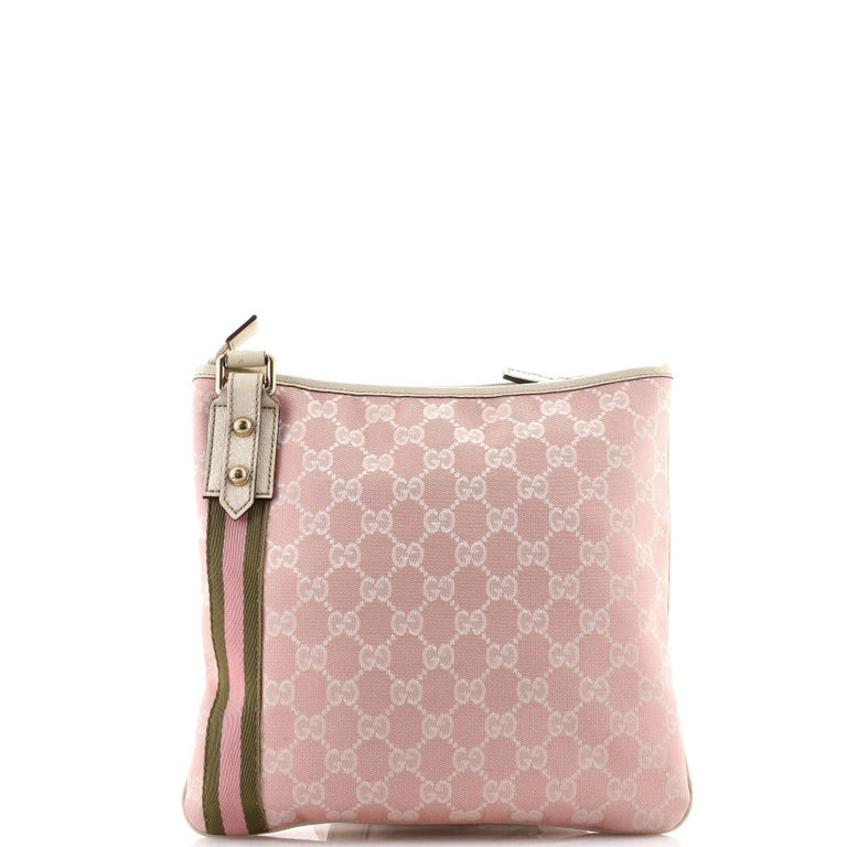 Gucci Jolicoeur Messenger Bag GG Canvas For Sale at 1stDibs
