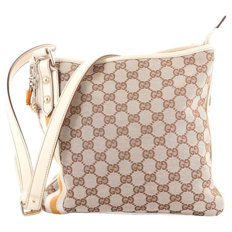 Gucci Jolicoeur Messenger Bag GG Canvas For Sale at 1stDibs