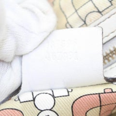 Gucci Jolicoeur Sherry Monogram Star Charm Web 869134 Beige Canvas Tote