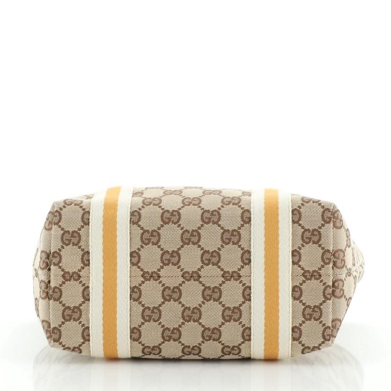 Gucci Jolicoeur Tote GG Canvas Small In Good Condition In NY, NY