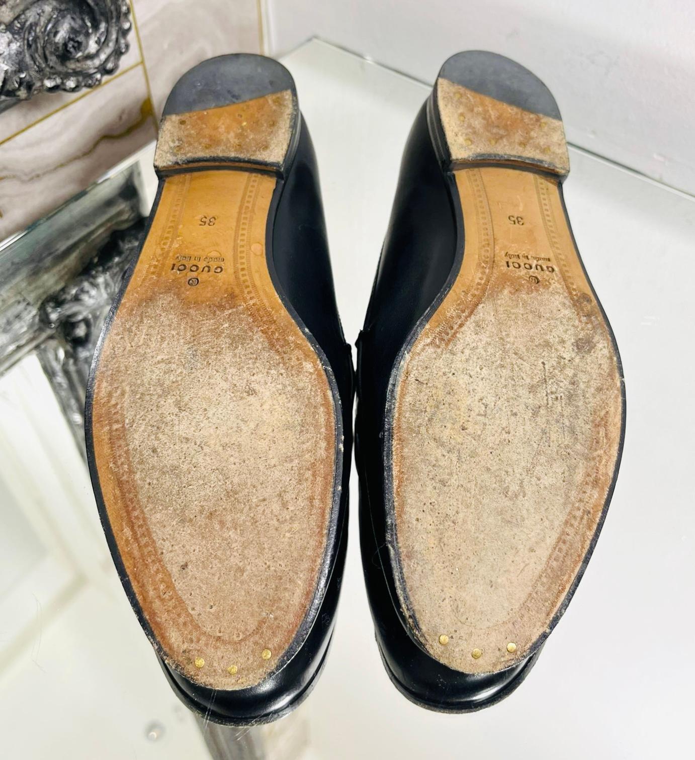 Gucci Jordaan Leather Loafers 2