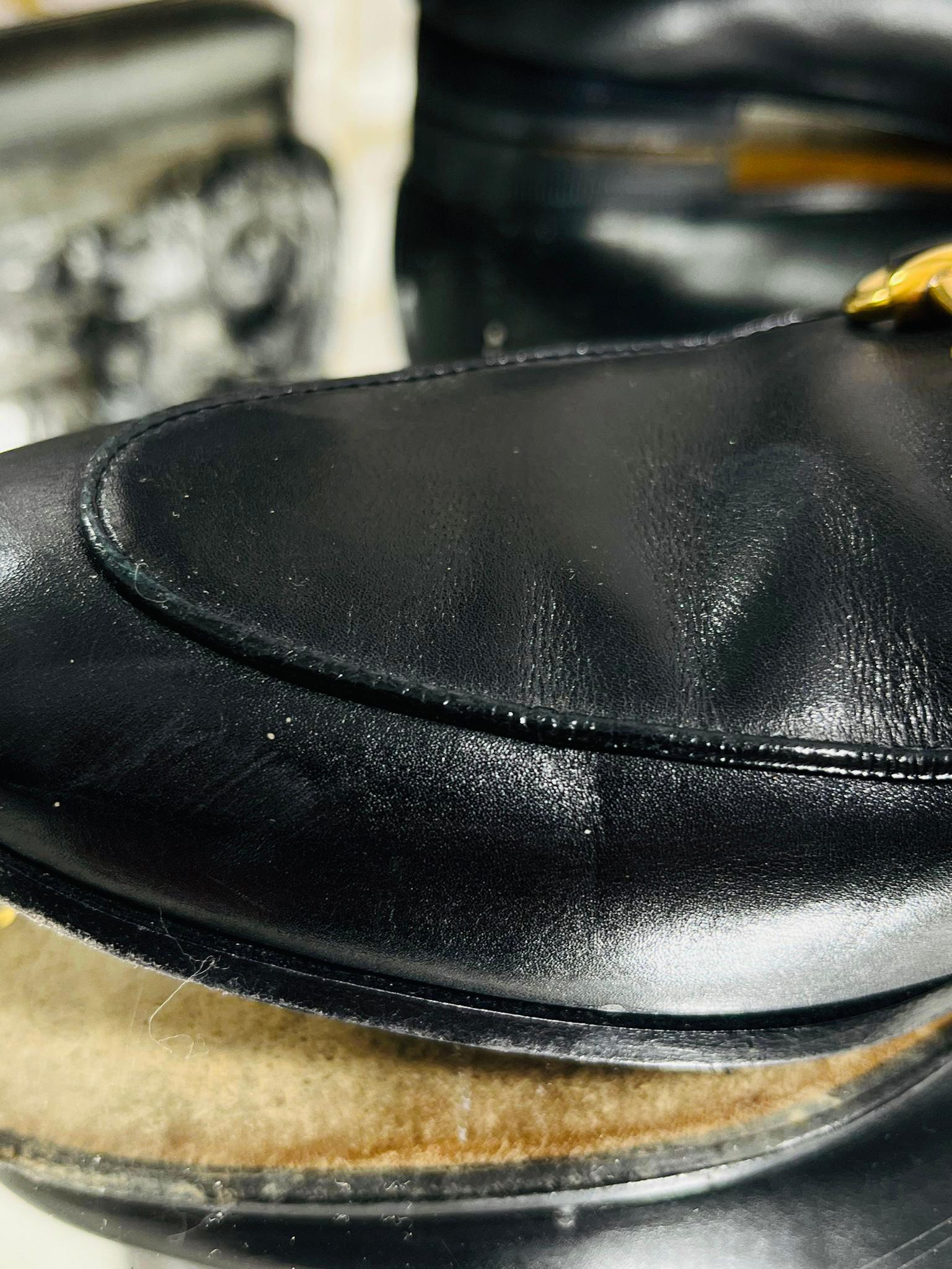 Gucci Jordaan Leather Loafers 3