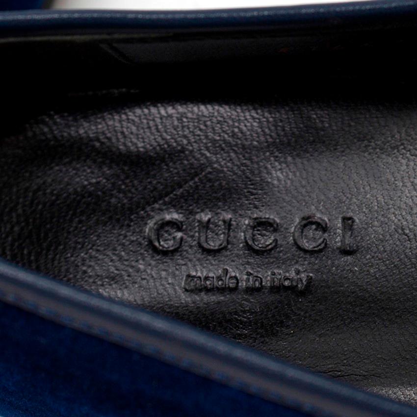Gucci Jordaan Velvet Loafers US 5.5 2