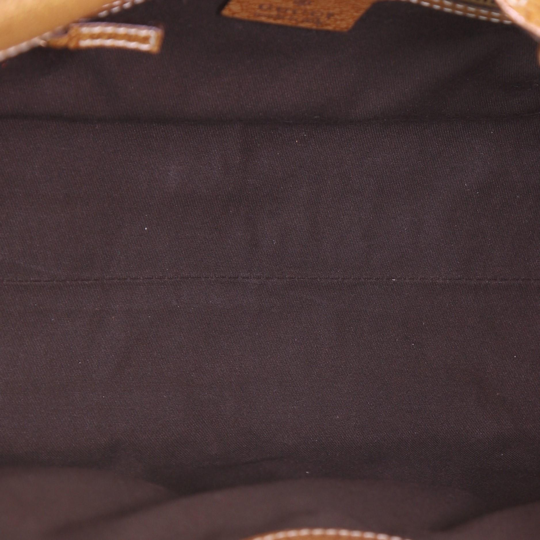 Gucci Joy Bardot Hobo GG Segeltuch groß für Damen oder Herren