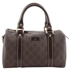 Gucci Joy Boston Bag GG Coated Canvas Small