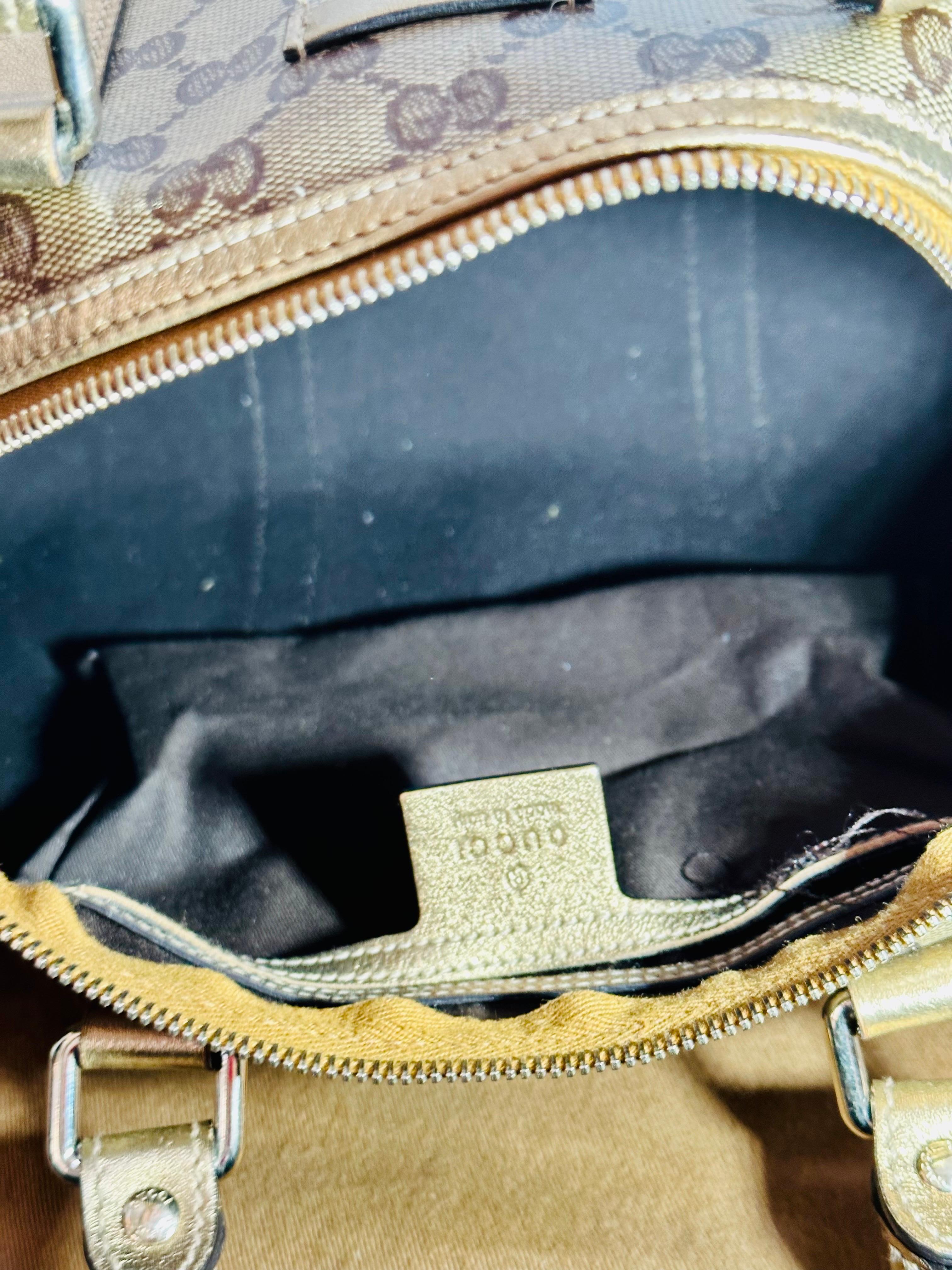 Gucci Joy Boston Bag GG Imprime Medium in Excellent condition like New 8
